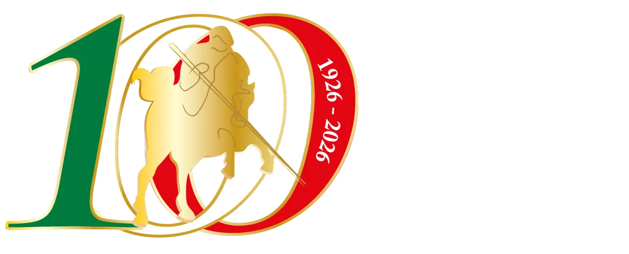 Logo Federazione Italiana Sport Equestri - Centenario